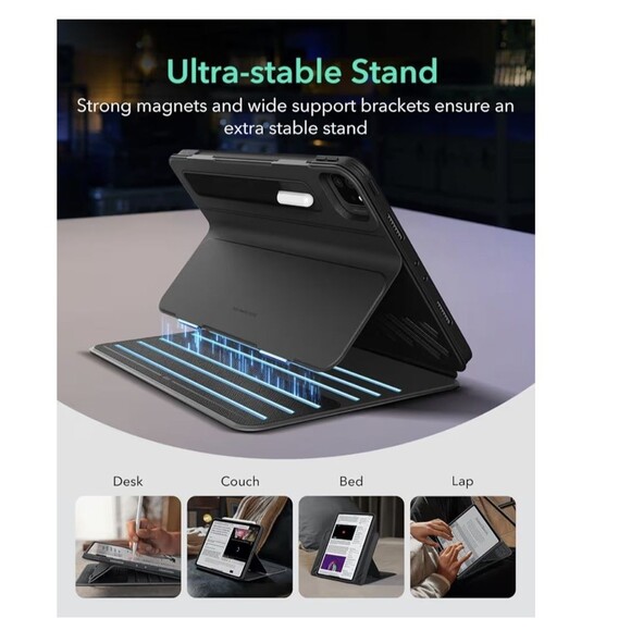 ESR for iPad Pro 12.9 Case (6th/5th Generation, 2022/2021), Removable Magnetic - Picture 3 of 13